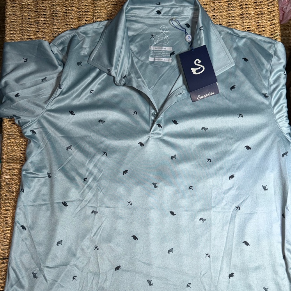 Swannies golf polo